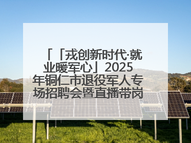 「戎创新时代·就业暖军心」2025年铜仁市退役军人专场招聘会暨直播带岗活动顺利举行