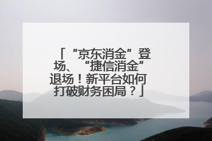 “京东消金”登场、“捷信消金”退场！新平台如何打破财务困局？