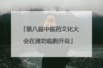 第八届中医药文化大会在潍坊临朐开幕