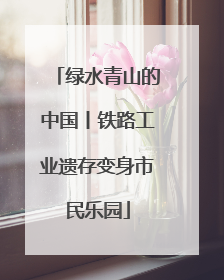 绿水青山的中国丨铁路工业遗存变身市民乐园