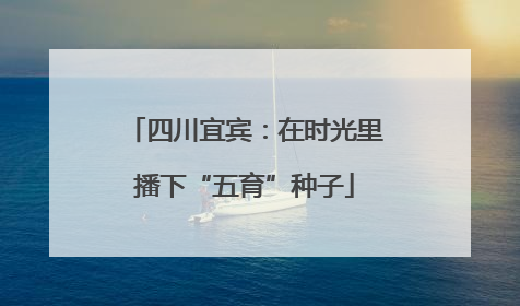四川宜宾：在时光里播下“五育”种子