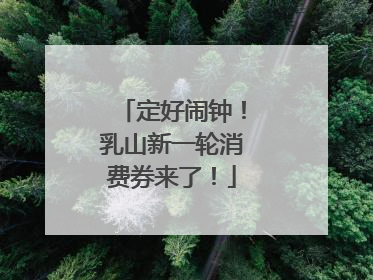 定好闹钟！乳山新一轮消费券来了！