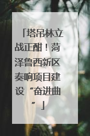 塔吊林立战正酣！菏泽鲁西新区奏响项目建设“奋进曲”