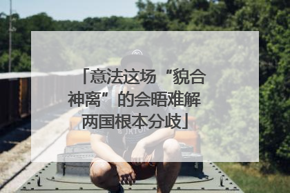 意法这场“貌合神离”的会晤难解两国根本分歧