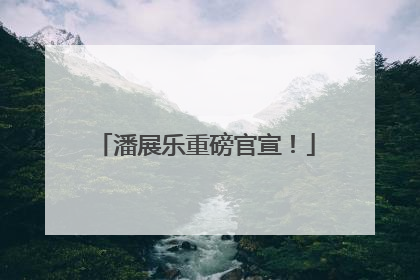 潘展乐重磅官宣！