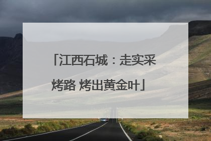 江西石城：走实采烤路 烤出黄金叶