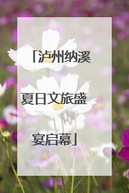泸州纳溪夏日文旅盛宴启幕