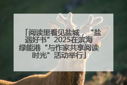 阅读里看见盐城，“盐遇好书”2025在滨海绿能港“与作家共享阅读时光”活动举行