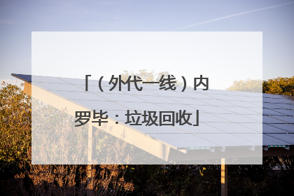 （外代一线）内罗毕：垃圾回收