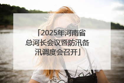 2025年河南省总河长会议暨防汛备汛调度会召开