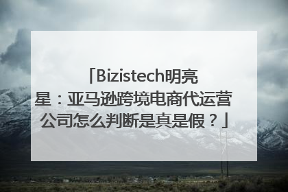 Bizistech明亮星：亚马逊跨境电商代运营公司怎么判断是真是假？
